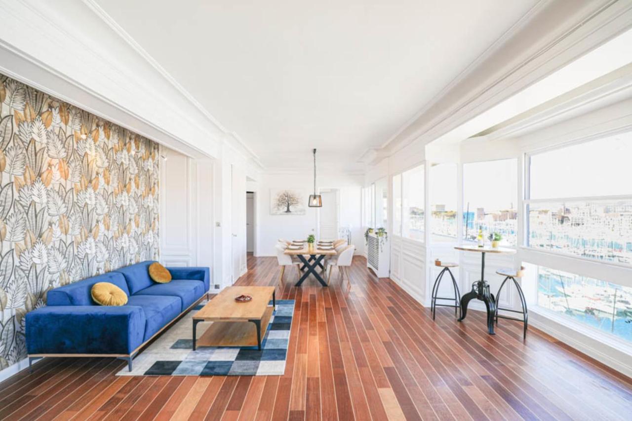 Vieux-port - Vue Exceptionnelle - 3 Ch Et Clim Apartment Marseille