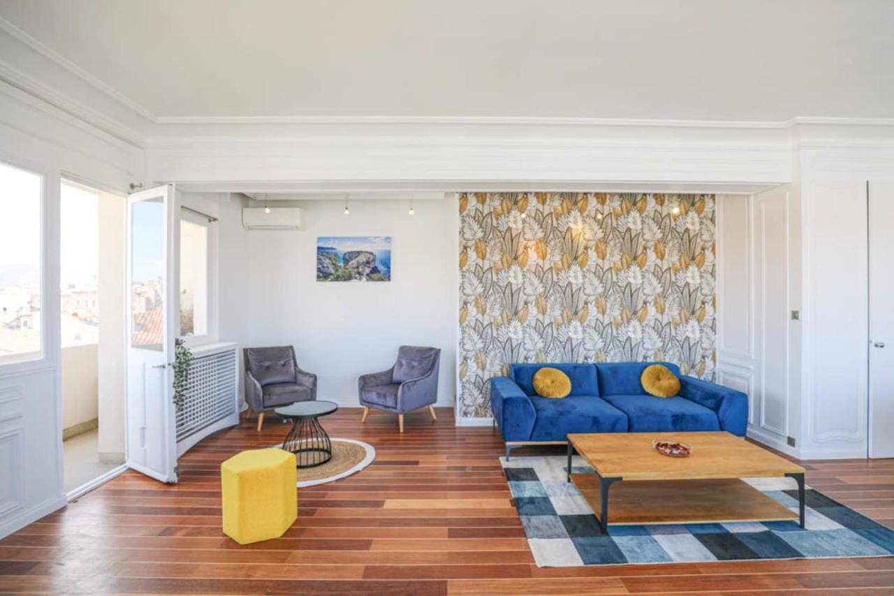 Vieux-port - Vue Exceptionnelle - 3 Ch Et Clim Apartment Marseille